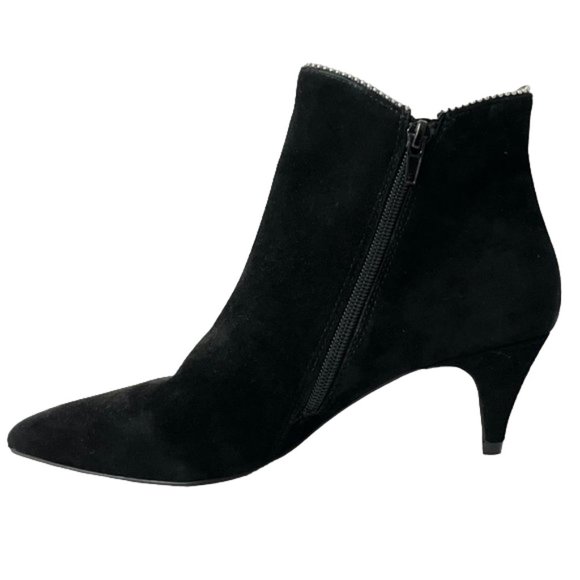NIB AQUA MIA POINTED TOE KITTEN HEEL BOOTIES - Picture 4 of 8
